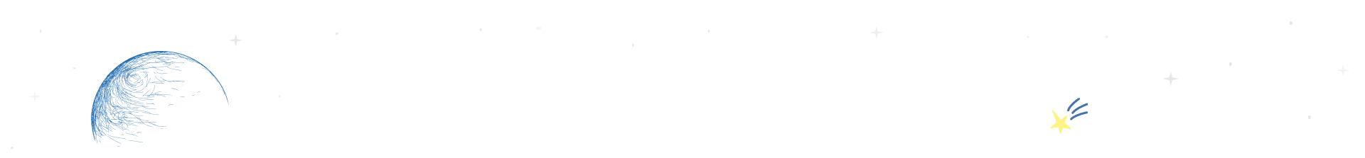 主視覺星球裝飾
